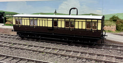 GWR K14/15 Passenger brake van<h4> £1050 inc VAT | </h4>page updated 30/012/2025